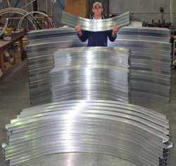 Curved Metal Profiles