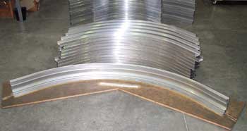 example of curved metal