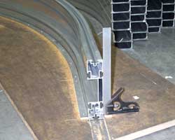 example of curved metal