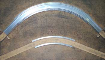 example of curved metal